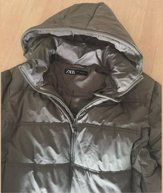 Chaqueta plumífero Zara Talla M