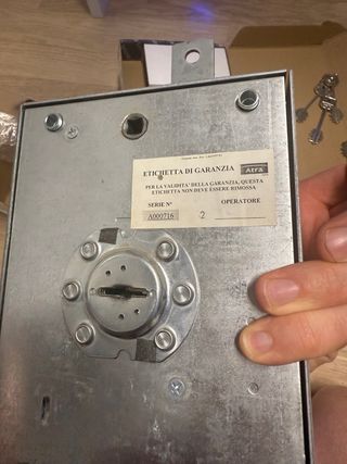 Cerradura puerta blindada Atra 5 llaves recambio