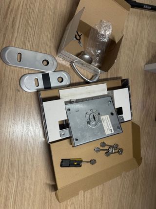 Cerradura puerta blindada Atra 5 llaves recambio