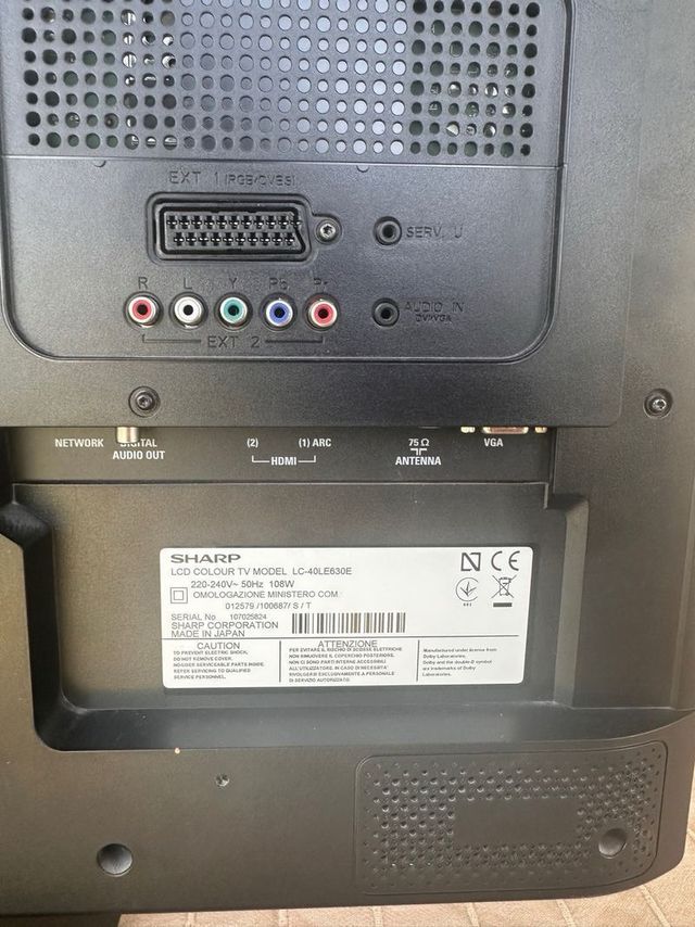 Televisor Sharp Aquos 40 pulgadas