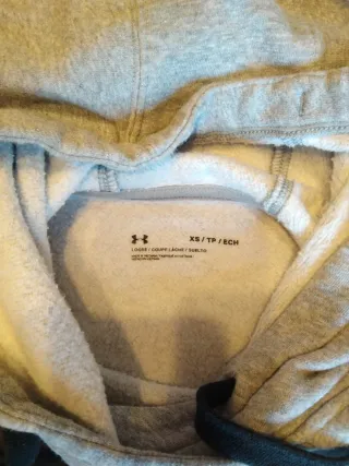 Sudadera Under Armour Gris Talla XS