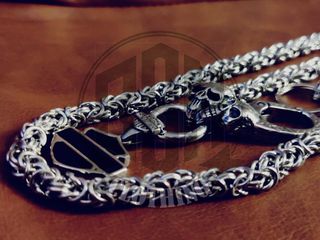 Catena Portafoglio HarleyDavidson BS classic black