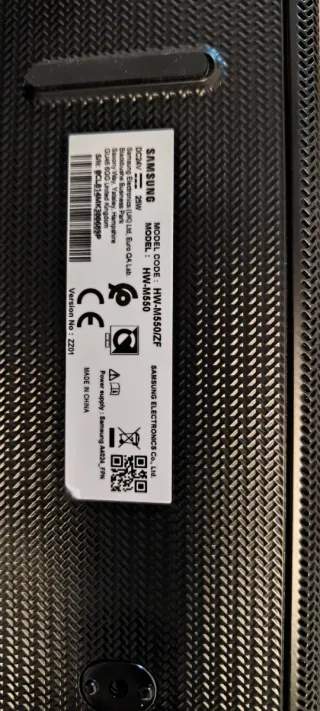 Barra de Sonido Samsung HW-550 Negra