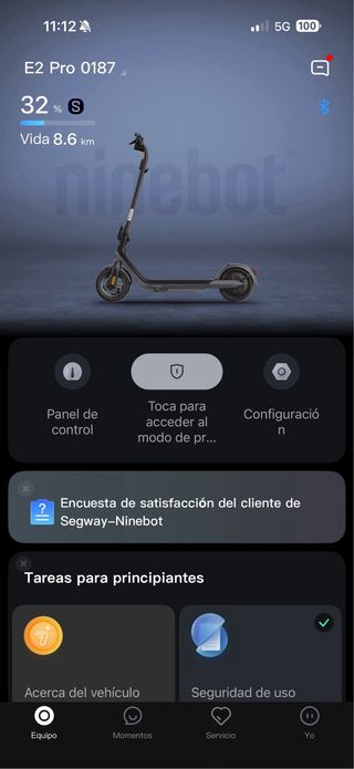 Patinete Eléctrico Segway E2 Pro