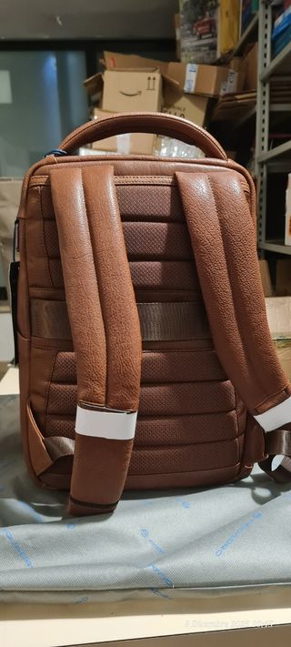 Zaino Piquadro pelle marrone