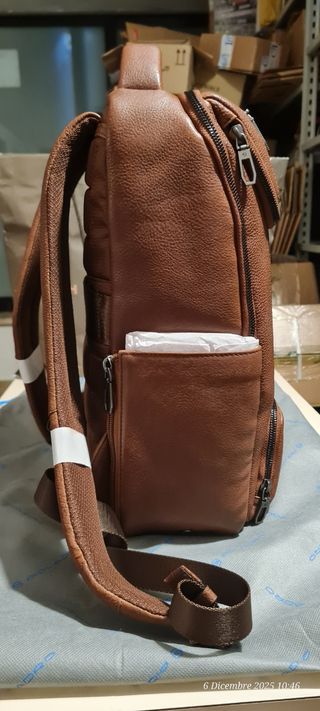 Zaino Piquadro pelle marrone