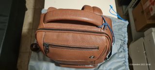 Zaino Piquadro pelle marrone