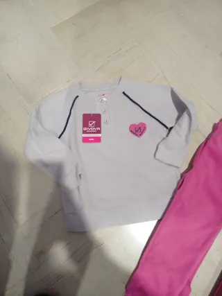 Pigiama bambina micro pile Givova 3/4 anni