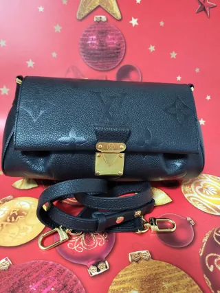 Bolso Louis Vuitton Negro y Dorado