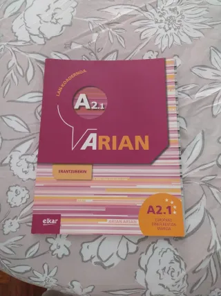 Libro A2.1  LAN-KOADERNOA ARIAN