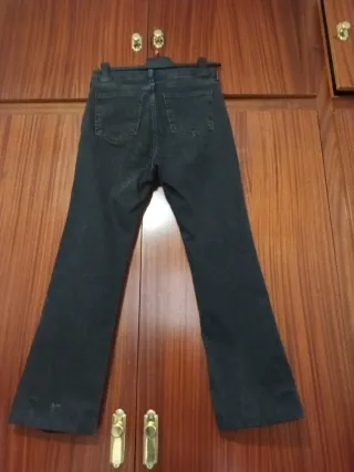 Pantalón Mango Negro Talla 38