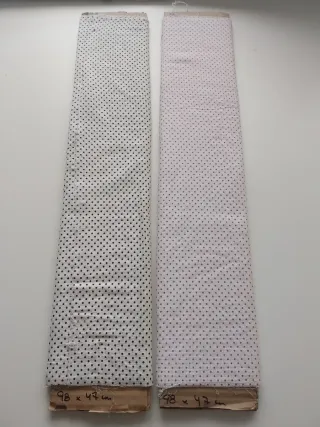 Telas de algodón con lunares