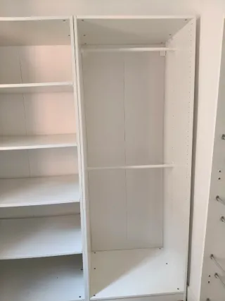 Armario Ikea PAX por módulos blanco