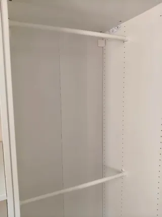 Armario Ikea PAX por módulos blanco