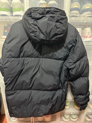 Plumas Stone Island Negra Talla L