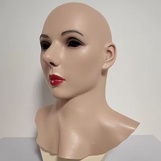Máscara facial de látex para mujer