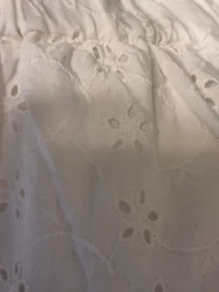 Falda corta Natura blanca