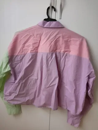 Camisa oversize multicolor