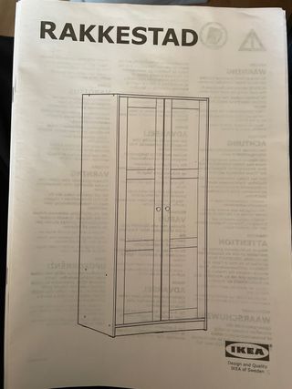 Estantería Rakkestad IKEA madera marrón