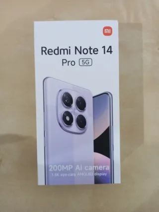 Redmi Note 14 Pro 5G Cámara 200MP