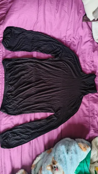 Maglia collo alto Yamamay nera