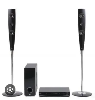 Altavoces LG Torre Subwoofer+Equipo DVD+ radio
