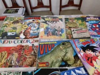 Lote de álbumes de cromos completos