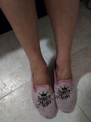 Zapatillas Super Mom rosas