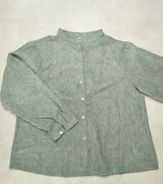 Blusa manga larga verde talla 2XL