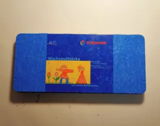 Ceras Stockmar Wachsmalblöque 16 u caja metálica