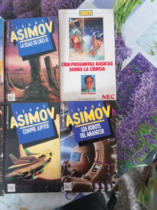 Lote libros Isaac Asimov