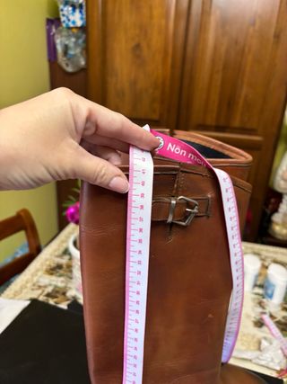 Stivali in cuoio donna tg 37