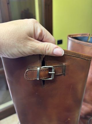 Stivali in cuoio donna tg 37