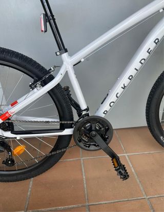 Bicicleta MTB Rockrider Blanca SIN ESTRENAR.