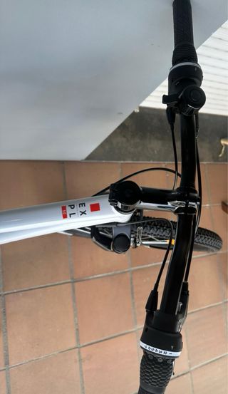 Bicicleta MTB Rockrider Blanca SIN ESTRENAR.