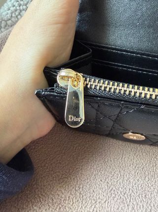 Carteira Dior preta