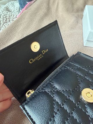 Carteira Dior preta