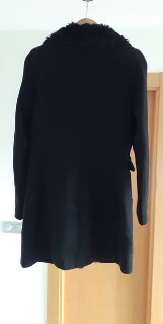 Abrigo Zara Negro Talla XS