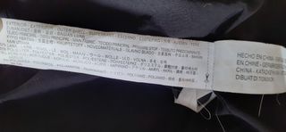 Abrigo Zara Negro Talla XS