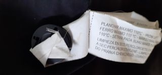 Abrigo Zara Negro Talla XS