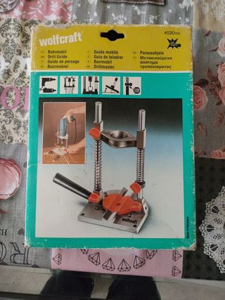 Guía de taladrar Wolfcraft 4520000