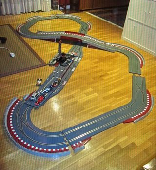 Scalextric digital system: circuito de carreras