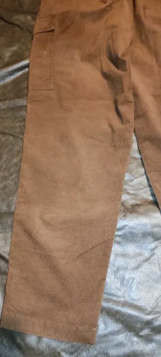 Pantalón 46 pana fino marrón