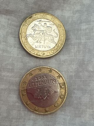 Moneda Euro Italia 2002 y 2009