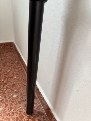 Cabecero de cama de hierro forjado negro