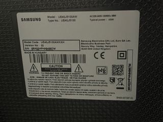 Televisor 43 + cromcast + mando + peana articulada