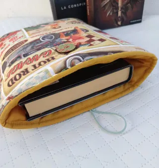 Funda de libro estilo vintage