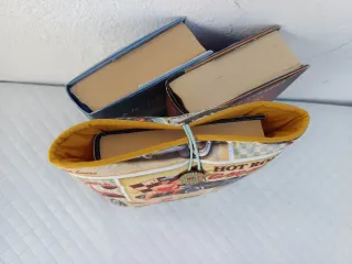 Funda de libro estilo vintage