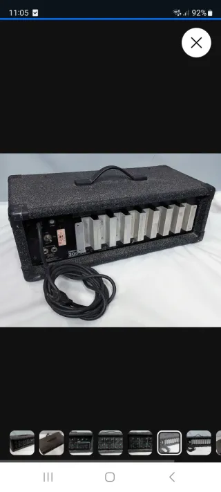 Amplificador Peavey XM4 Mixer 1980s