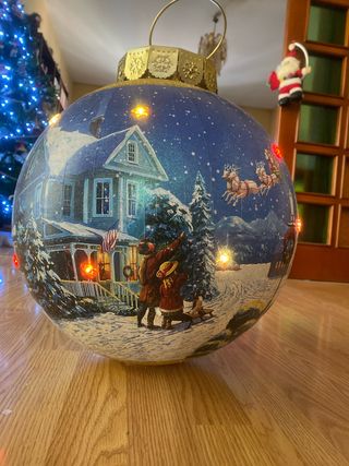 Decorazione Natalizia Sfera Luminosa